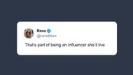 Internet's response to Kya Renee's recent livestream (Image via X/@renebbxo)